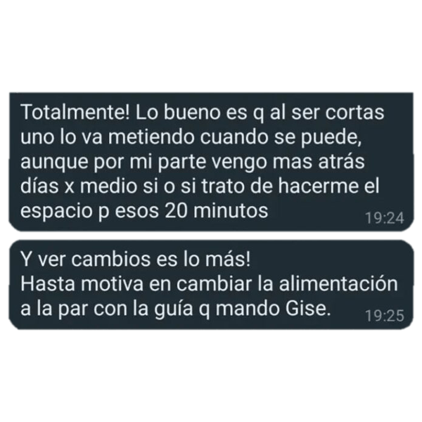resultados de entrenamiento